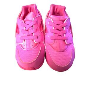Nike Air Huarache Run GS Girls Sneakers Pink US Size 7C Athletic Casual Shoes